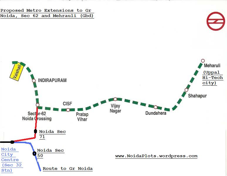 Noida Metro Sector-62 NH-24
